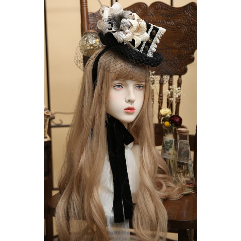 星箱Works】モノクロマジシャン シルクハット/P12202414【お