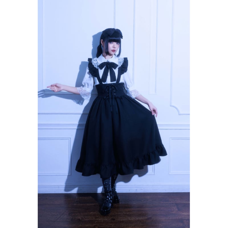 MIHO MATSUDA ブラウスセマリ　チャイナボタンケープブラウス　Sサイズ MIHO MATSUDA ブラウスセマリ チャイナボタンケープブラウス Sサイズ