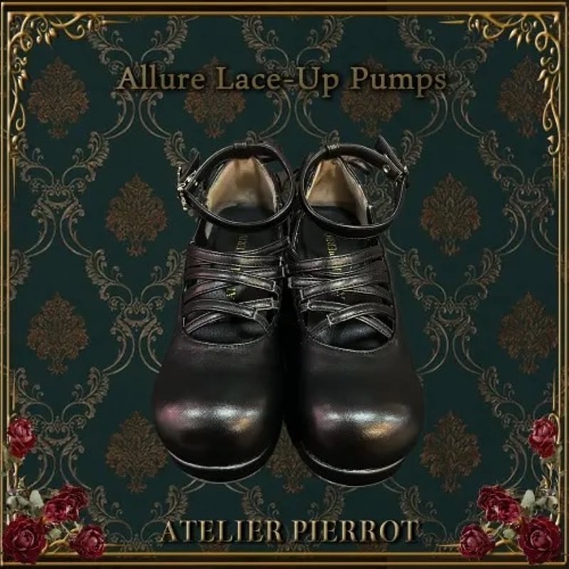 ATELIER PIERROTAllureLace-UpPumpsアトリエピエロ ATELIER PIERROTAllureLace-UpPumpsアトリエピエロ