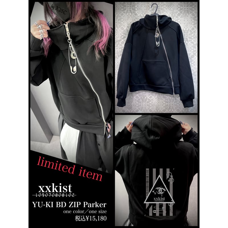 予約ページ【xxkist】2026 Yu-ki BD ZIP Parker【数量限定】 | K