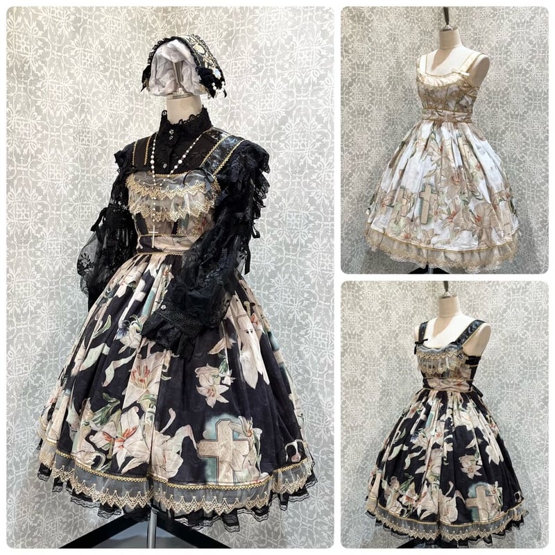 トリプルフォーチュン　triple fortune　ジャンパースカート トリプルフォーチュンリリークロスジャンパースカート triple fortune