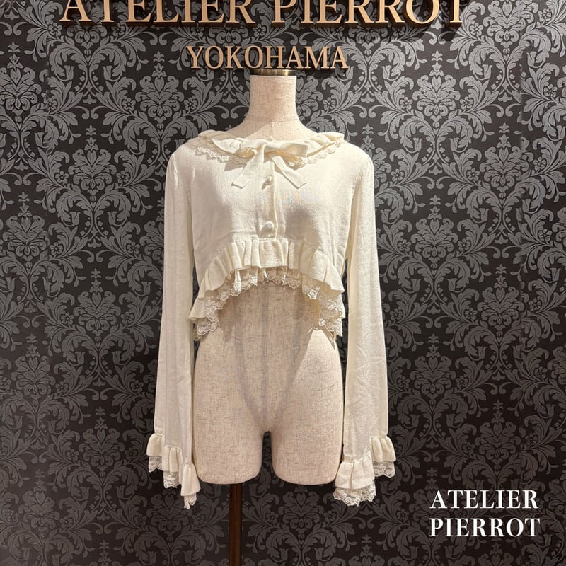 ATELIER-PIERROT/Vallée lys】Rose Waltz Cardigan
