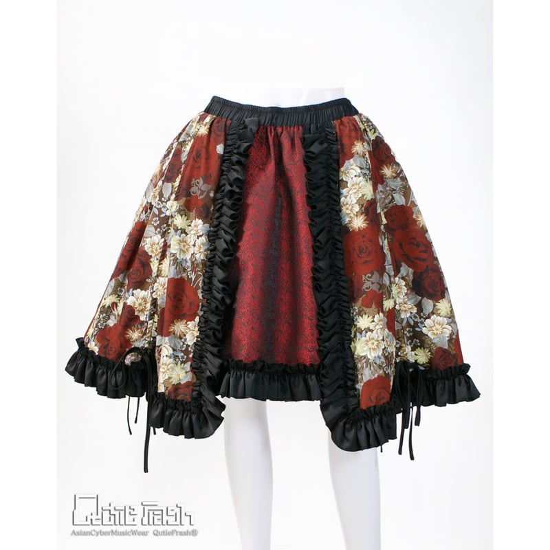 Qutie Frash】和柄パニエスカート（9932-SK） | KIST ONLINE S