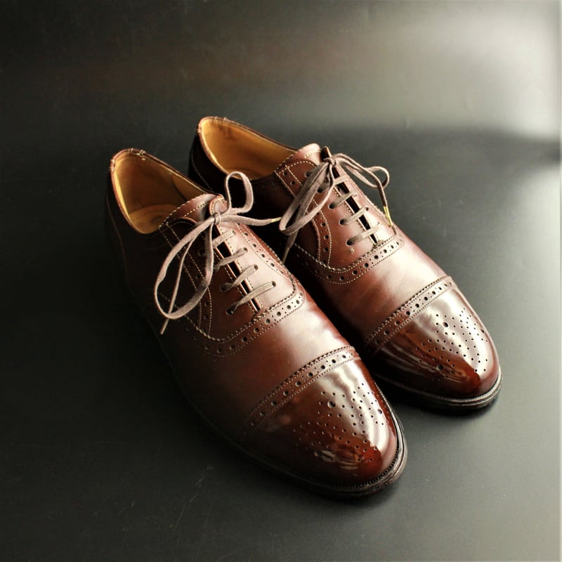 リーガル REGAL パンチドキャップ 革靴 24.0センチ