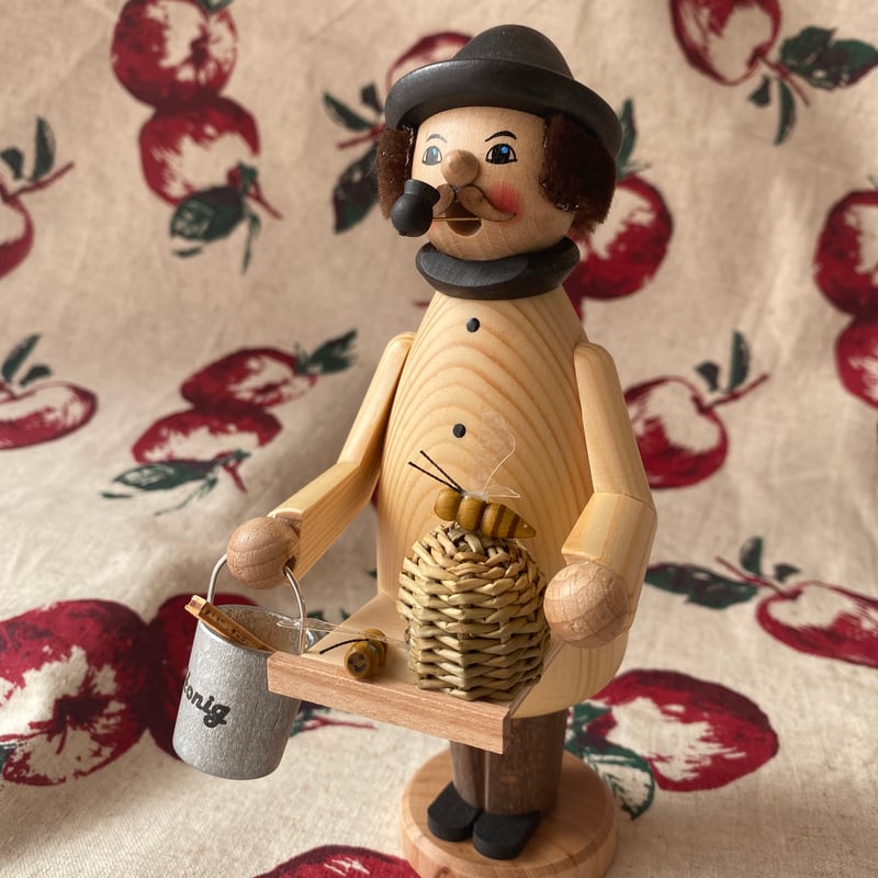 養蜂家 ドイツ クーネルト社 煙だし パイプ人形香炉 蜂蜜 蜂 honey