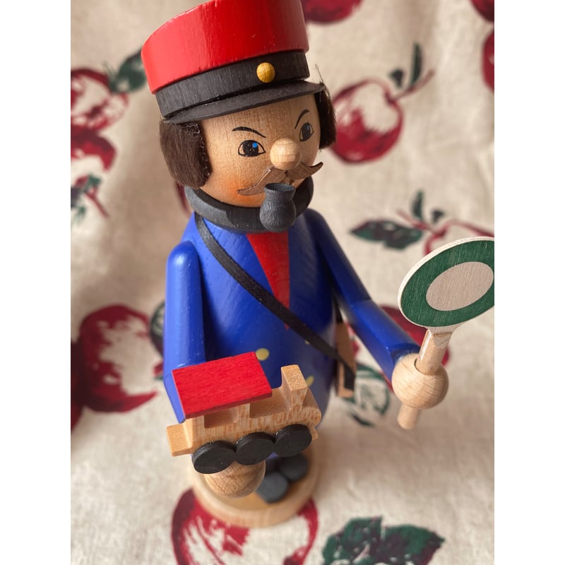 鉄道員 ドイツ クーネルト社 煙だし パイプ人形香炉 駅長 鉄道グッズ