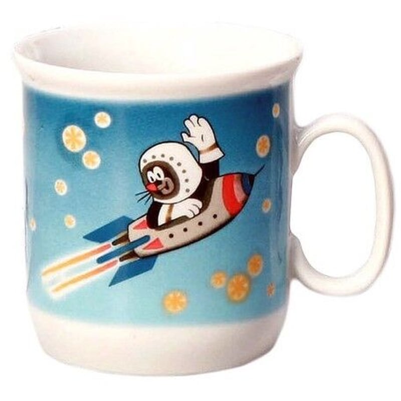 チェコ製 クルテク マグカップ ロケット 宇宙 | 世界の猫祭コチ 
