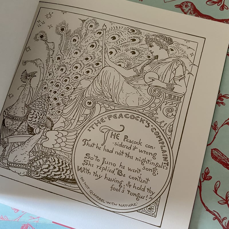 マザーグースの塗り絵 ウォルター・クレイン ウォルタークレイン