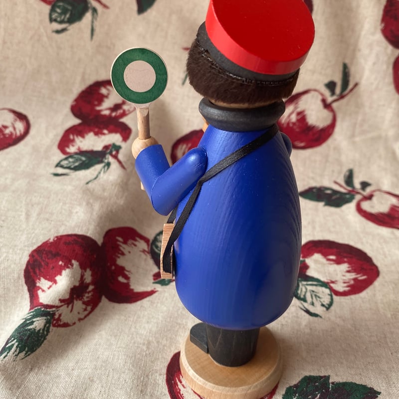 鉄道員 ドイツ クーネルト社 煙だし パイプ人形香炉 駅長 鉄道グッズ