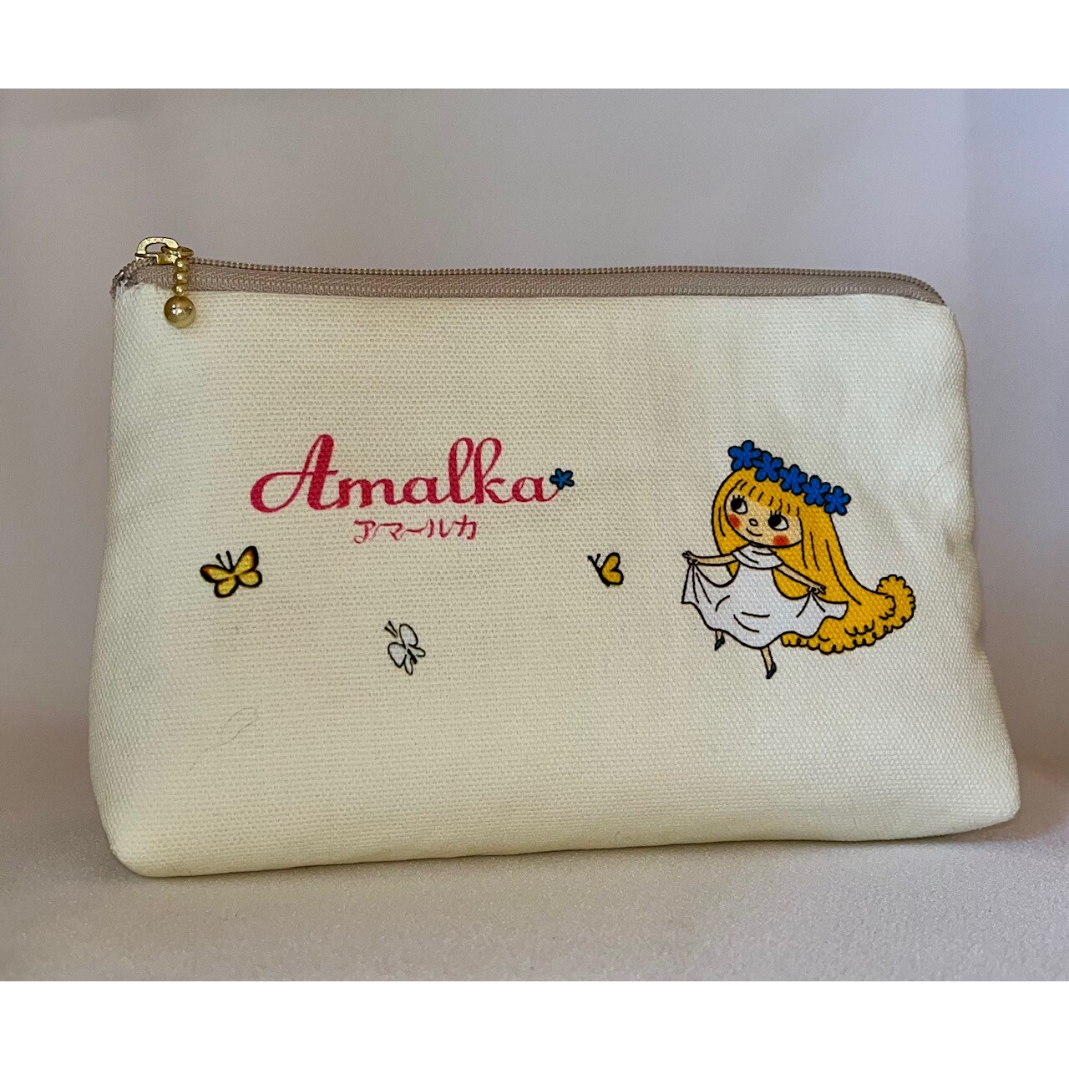 新品 アマールカ ポーチ ペンケース カトラリーポーチ 日本製 軽量 