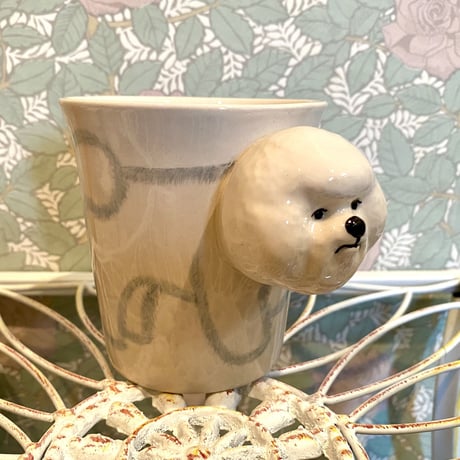 3D アニマルマグ　ビションフリーゼ　犬　マグカップ