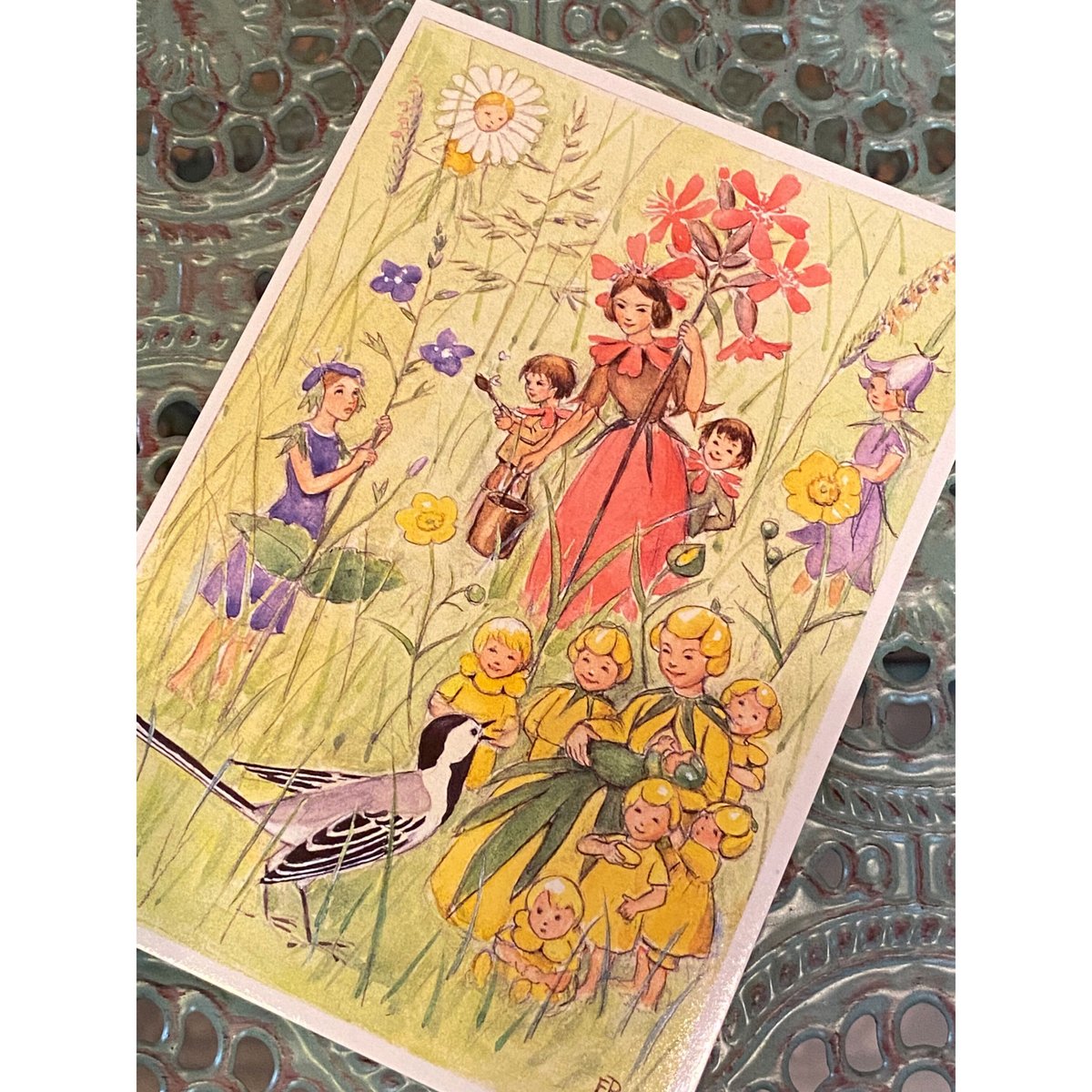 1973年　希少！スウェーデンのエルサ・ベスコフの絵本　北欧ヴィンテージ スウェーデンの絵本賞「エルサ・ベスコフ賞（Elsa Beskow