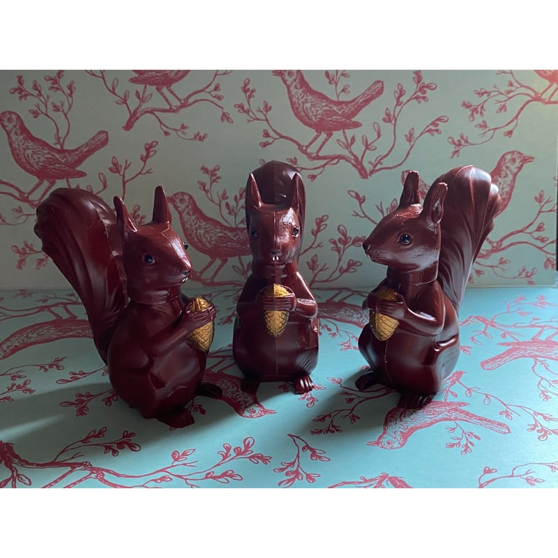 ドイツ製 ノスタルジック 首振り人形 リス ブラウン | 世界の猫祭コチ