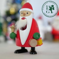 チェコ製 サンタ 木製 プッシュトイ フィギュア クリスマス