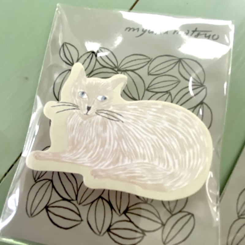 松尾ミユキ 付箋 猫 ハリネズミ ふせん Slimcat hedgehog | 世界の猫祭 