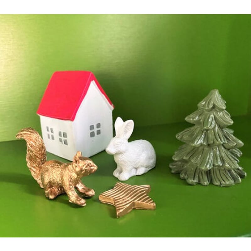 どうぶつの森 クリスマス ミニチュア インテリア フィギュア ツリー