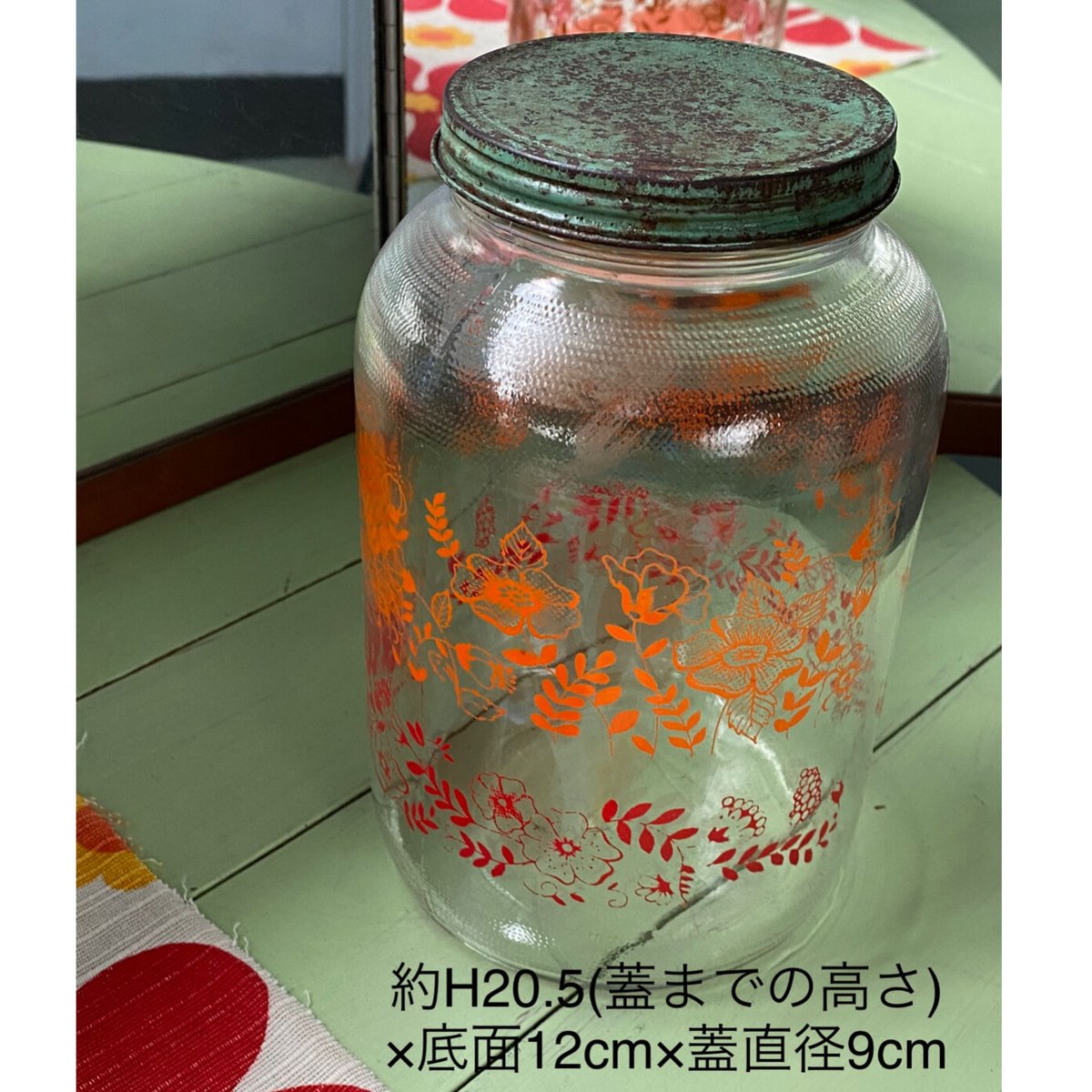 昭和の大きなキャニスター