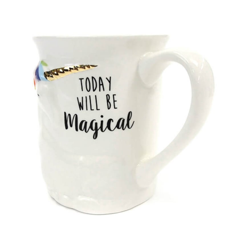 メッセージ付き🌈 マジカル ユニコーン ビッグサイズ マグカップ