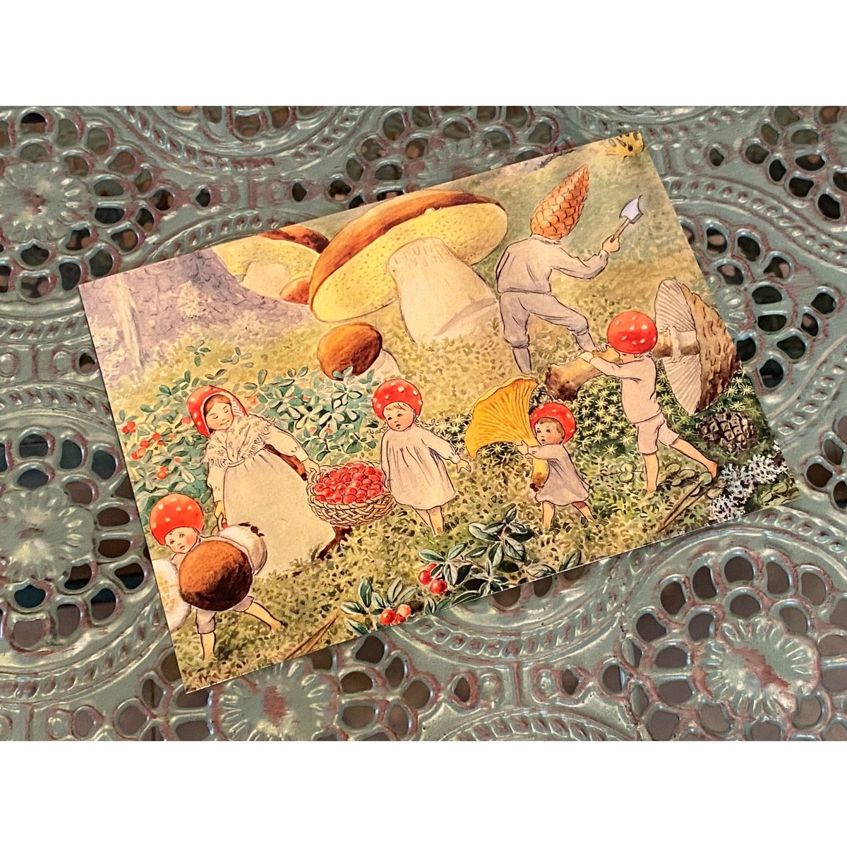 1973年　希少！スウェーデンのエルサ・ベスコフの絵本　北欧ヴィンテージ エルサ・ベスコフ | STORES