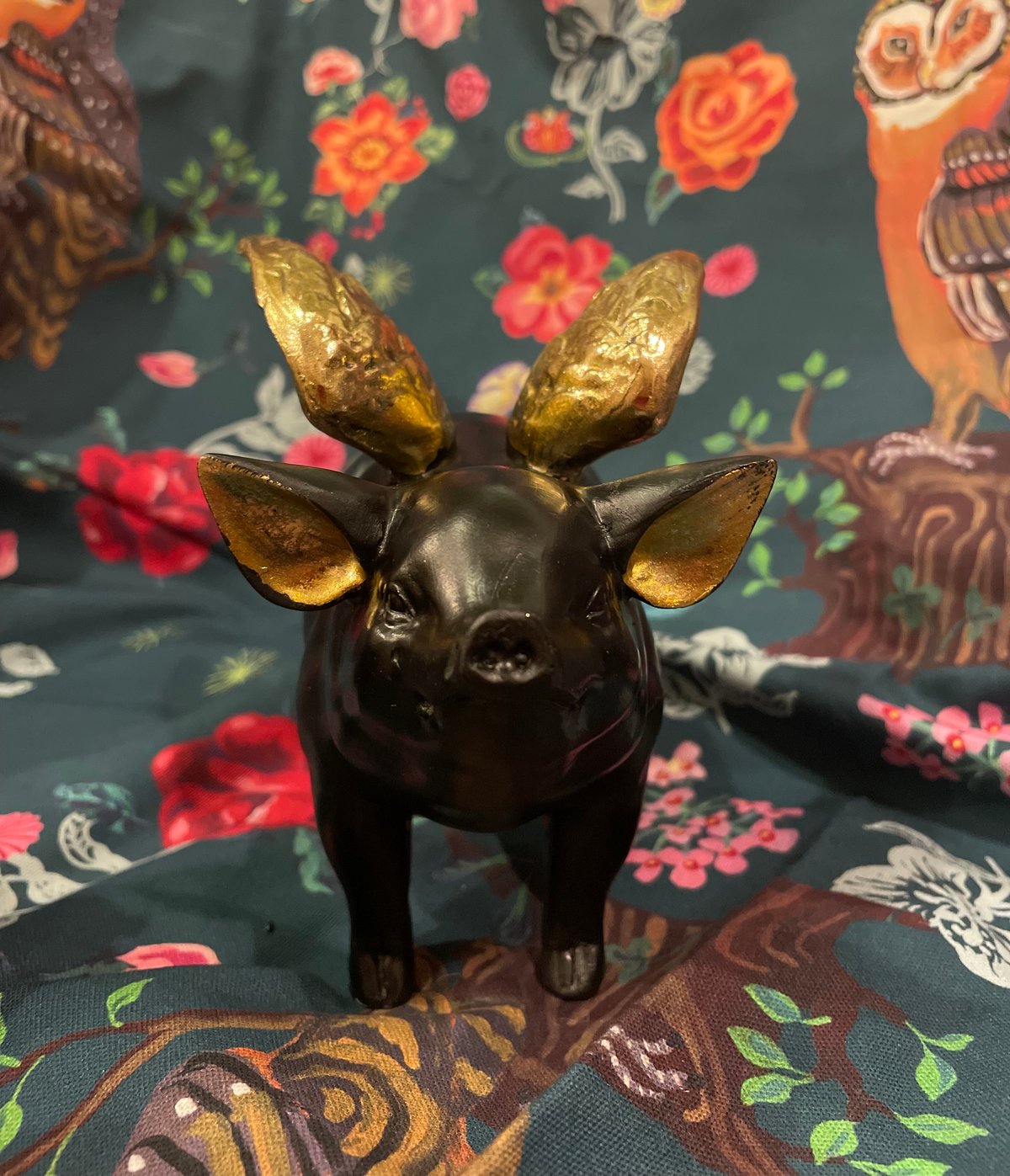 【新品】壁掛けオブジェ 豚 動物 ミニ豚 ブタ かわいい ぶら下がり 壁掛け おしゃれ 置物 オブジェ