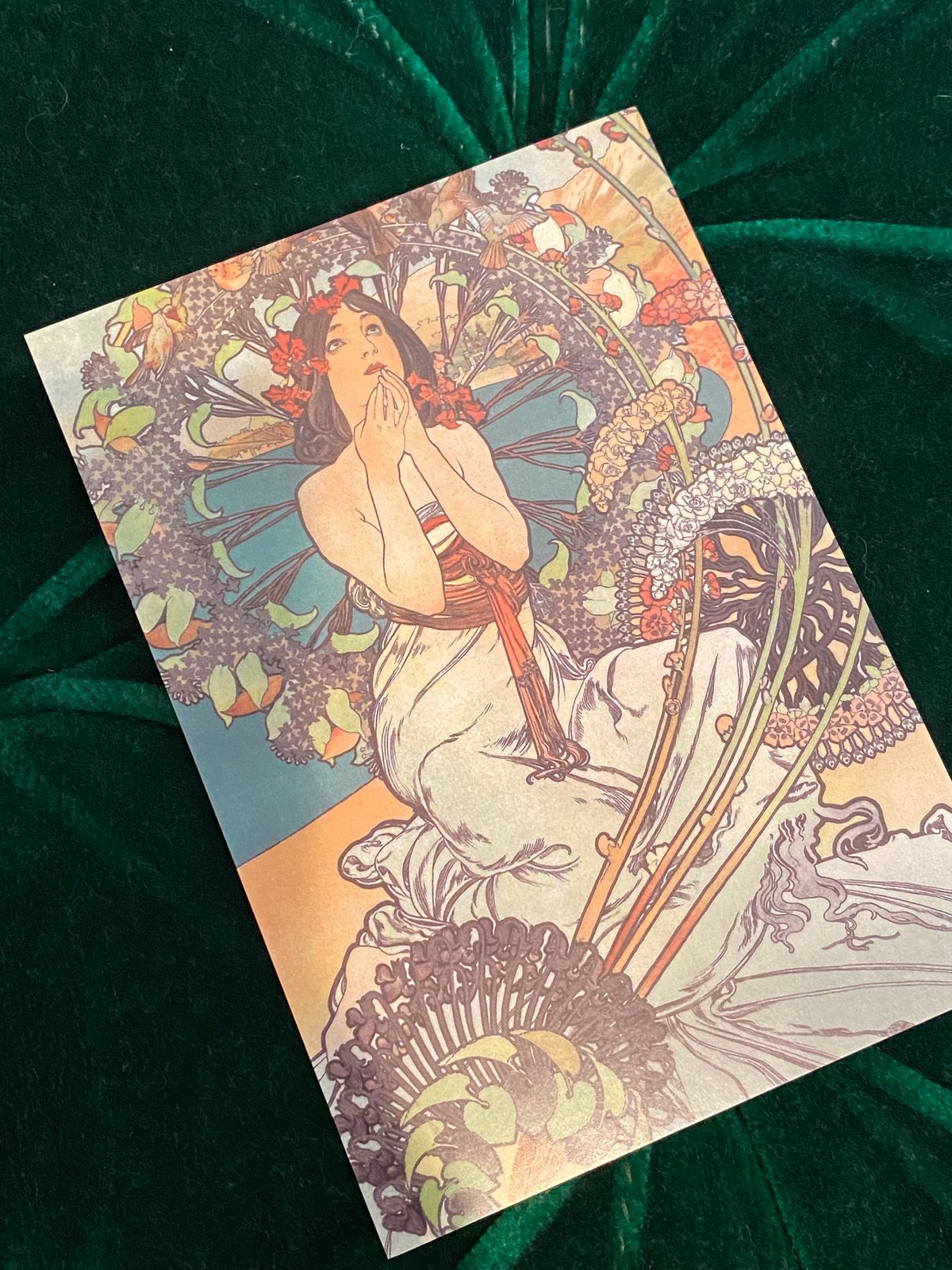 アルフォンス・ミュシャ　 「モナコ　モンテカルロ」本人サイン入り限定56/300 アルフォンス・ミュシャ 「モナコ モンテカルロ」本人サイン入り