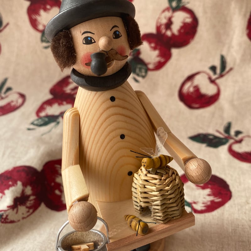 養蜂家 ドイツ クーネルト社 煙だし パイプ人形香炉 蜂蜜 蜂 honey