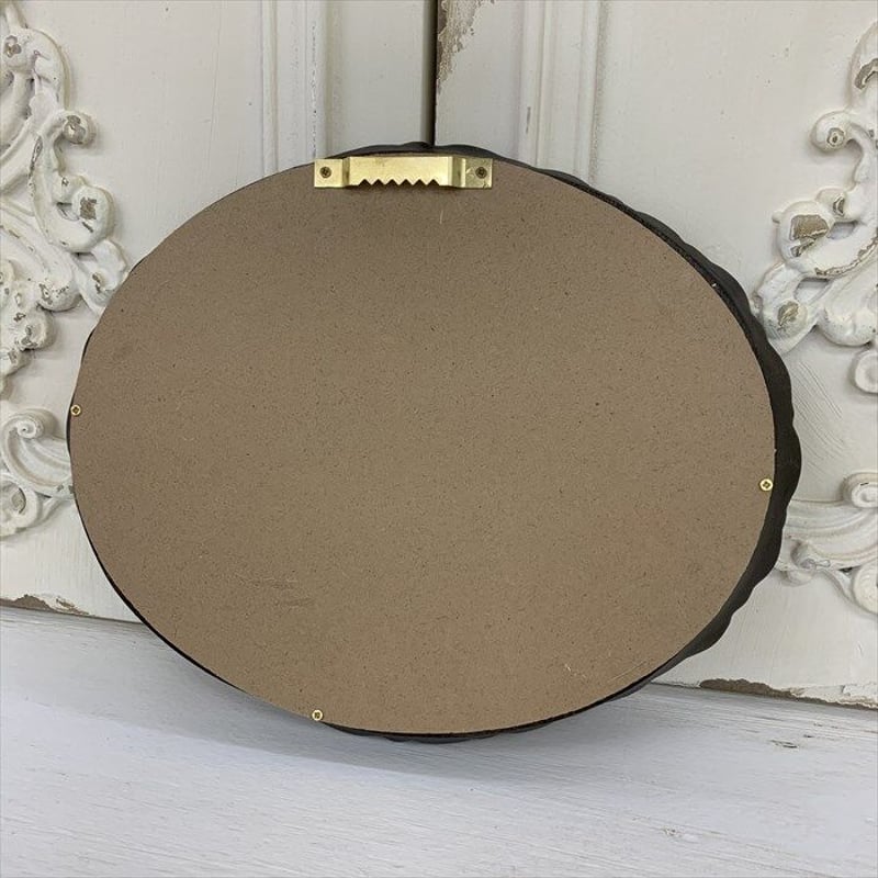 猫と本 クラシック 壁掛 絵 額絵 ラウンド 楕円 | 世界の猫祭コチ