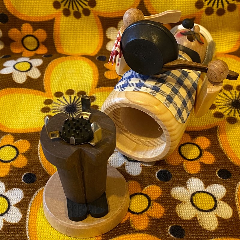 ドイツ クーネルト社 煙だし パイプ人形香炉 コック | 世界の猫祭コチ