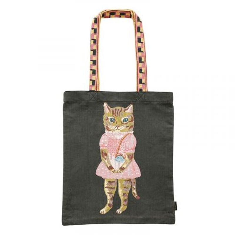 ねこトートバッグ】大人だって可愛いが大好き❤ねこ型トートバッグ