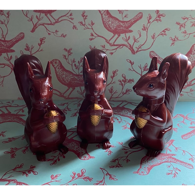 ドイツ製 ノスタルジック 首振り人形 リス ブラウン | 世界の猫祭コチ