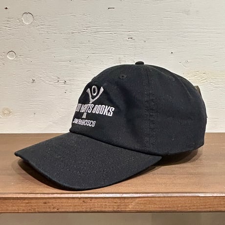 CITY LIGHTS BOOKSTORE："City Lights Baseball Cap" (BLACK)