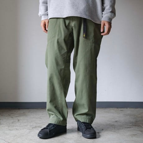 GOHEMP："TRAVELER EASY PANTS"(GREEN OLIVE)