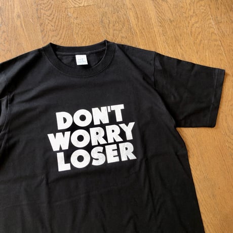DON'T WORRY LOSER："OG LOGO S/S T-SHIRT" (BLACK,MIX GRAY,)