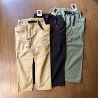 GOHEMP："VENDOR ANKLE CUT  PANTS"(GREEN OLIVE, CUBAN SAND, JET BLACK)