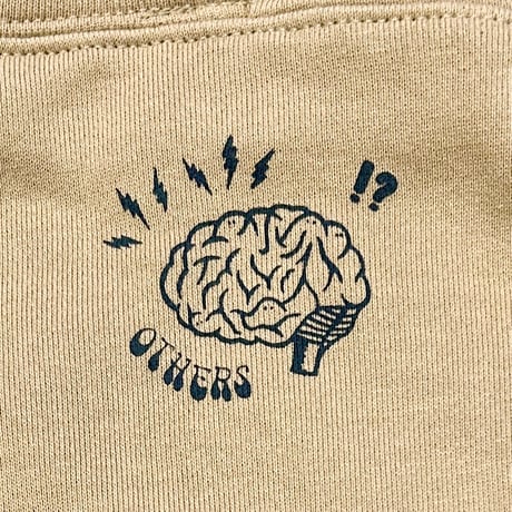 OTHERS："STUBBORN HOODIE" (SAND KHAKI)