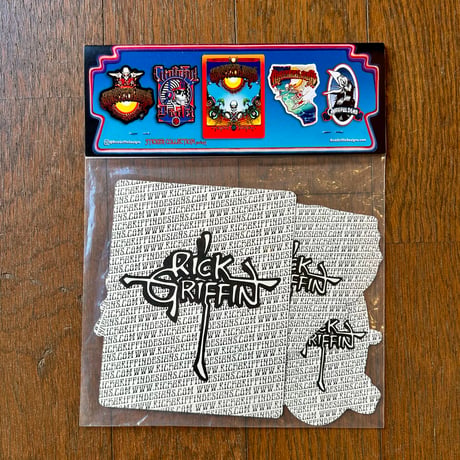 RICK GRIFFIN x GRATEFUL DEAD："GIANT STICKER PACKS"