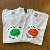 OTHERS："BRAIN S/S T-SHIRT" (NEON GREEN, NEON ORANGE,)