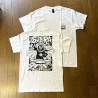 PRESS POP："SUN RA S/S POCKET T-SHIRT" (WHITE)