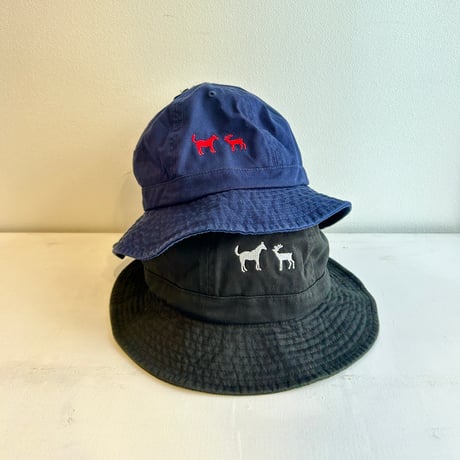 DON'T WORRY LOSER："EMBROIDERY SILLY HAT"(BLACK, NAVY,)