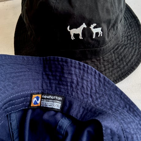 DON'T WORRY LOSER："EMBROIDERY SILLY HAT"(BLACK, NAVY,)