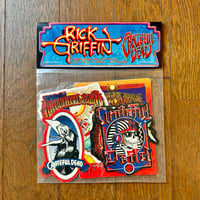 RICK GRIFFIN x GRATEFUL DEAD："GIANT STICKER PACKS"