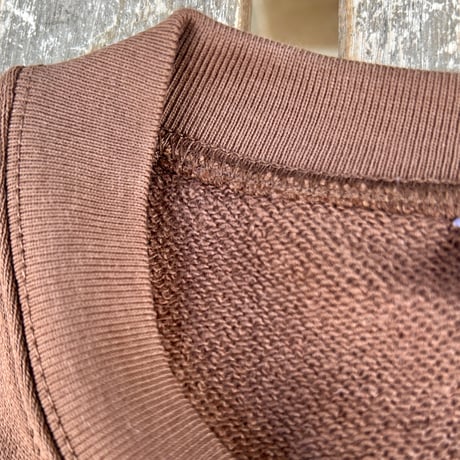 DON'T WORRY LOSER："DELAY SWEAT SHIRT" (CHOCOLATE BROWN)