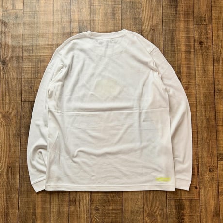 OTHERS："BRAIN L/S T-SHIRT" (Color:WHITE)