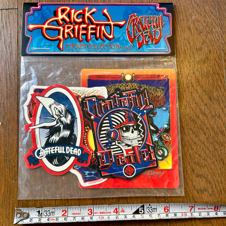 RICK GRIFFIN x GRATEFUL DEAD："GIANT STICKER PACKS"
