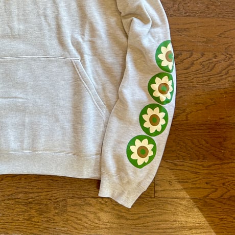 HAVE A GRATEFUL DAY："HOODIE SWEAT SHIRT -HELIOTROPISM-"(OATMEAL)