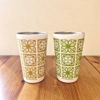 HAVE A GRATEFUL DAY：”THERMO TUMBLER"(OCHER, GREEN,)