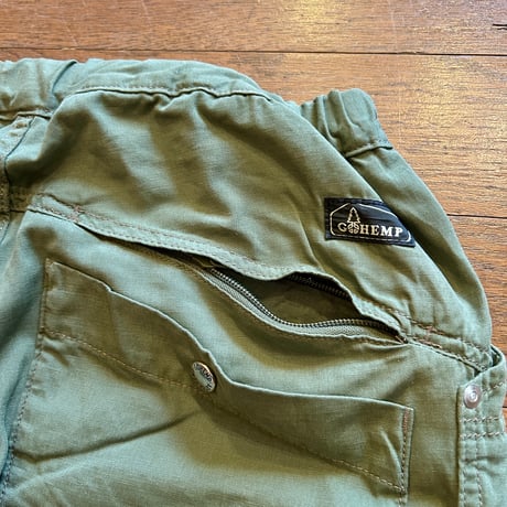GOHEMP："TRAVELER EASY PANTS"(GREEN OLIVE)