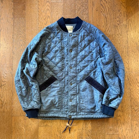 GOHEMP："UTILITY QUILT JACKET"(ONE WASH)