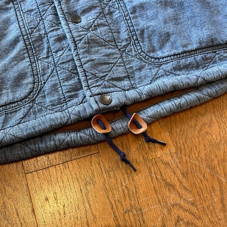 GOHEMP："UTILITY QUILT JACKET"(USED WASH)