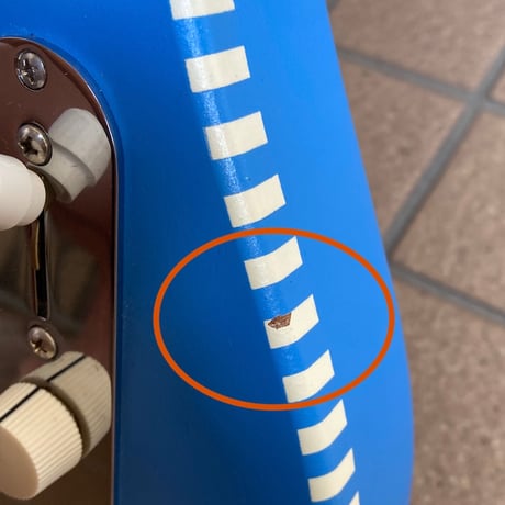 KDV3_BLUE_Painted Guitars by KrissyDiggs